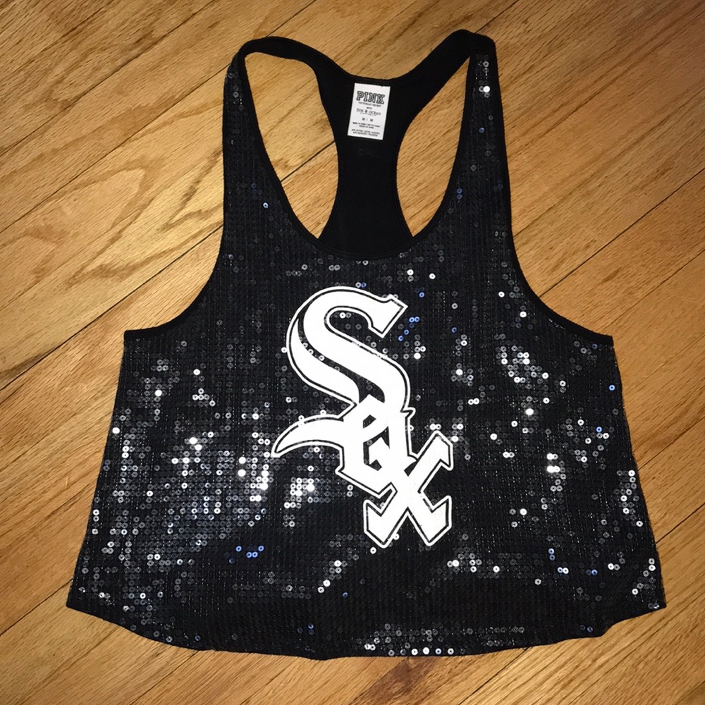 Pink Victoria secret White Sox shirt